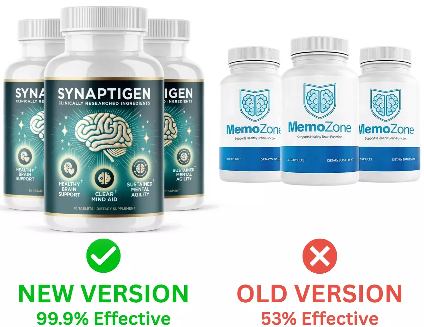 Memozone 3 bottles